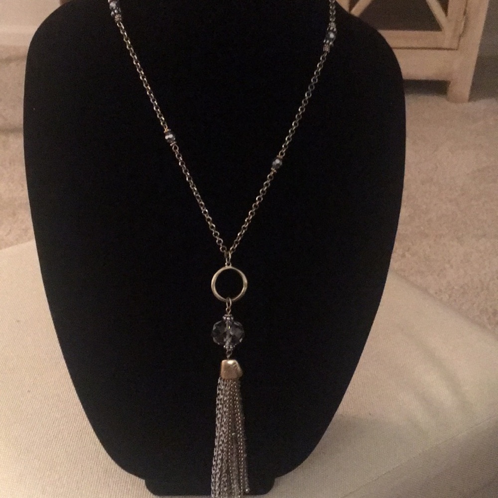 Gold & Crystal Pendant